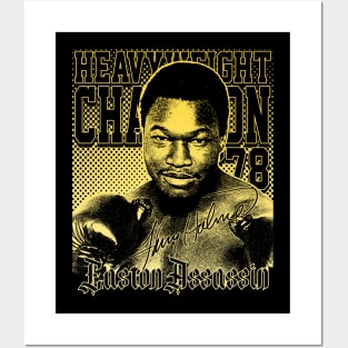 Larry Holmes Gradient 1 Posters and Art
